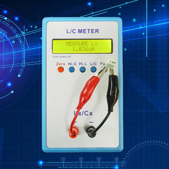 Capacitor, inductance meter, LC200A capacitor meter, digital digital