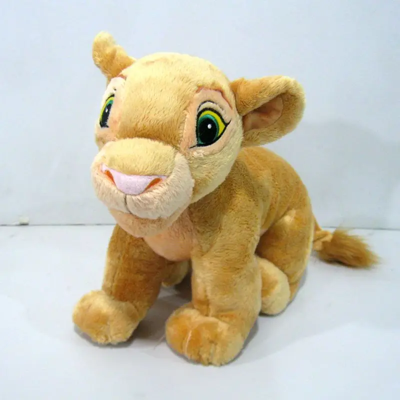 

Free shipping 35cm=13.7'' Cartoon The Lion peluches plush toy Nala Soft stuffered Doll for baby kids gift