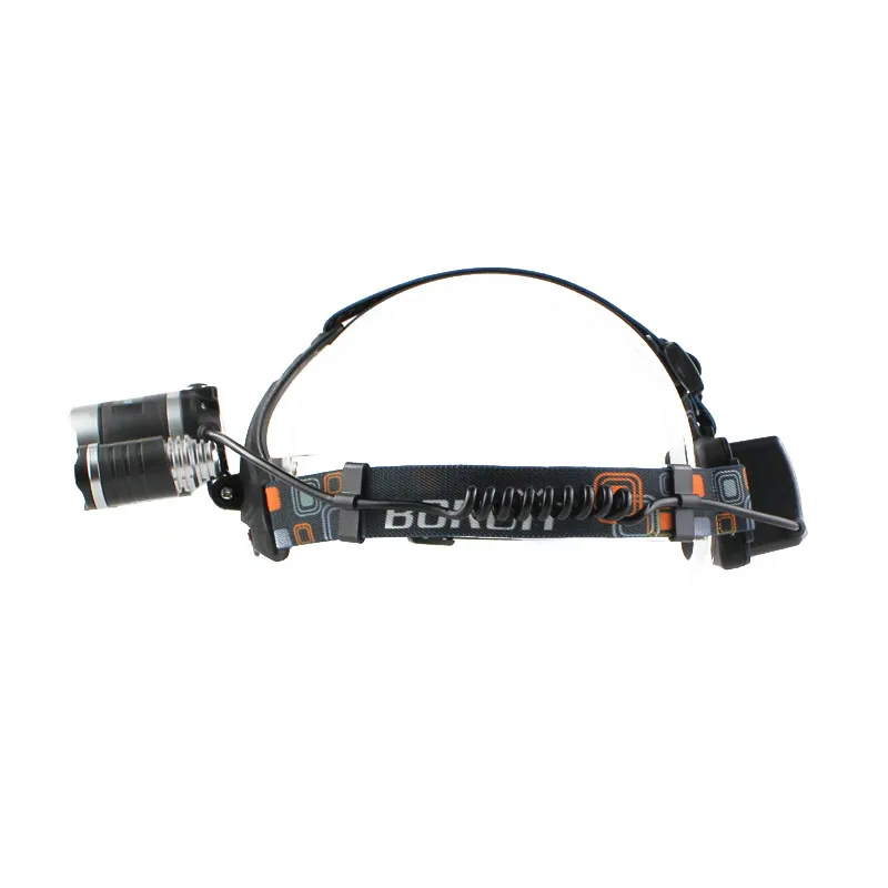 Boruit 8000lm 3x XM-L2 Светодиодные фары налобный фонарь налобный USB лампа+ 18650 Батарея+ Зарядное устройство кемпинг Рыбалка Велоспорт рок восхождение