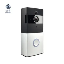 Low Power Consumption Wireless WIFI Doorbell Work With Alexa Video Door Bell Phone Door Remote Camera Monitor Viewer Security ctvman wireless doorbell with camera security video intercom wifi door phone surveillance super mini digital door viewer bell