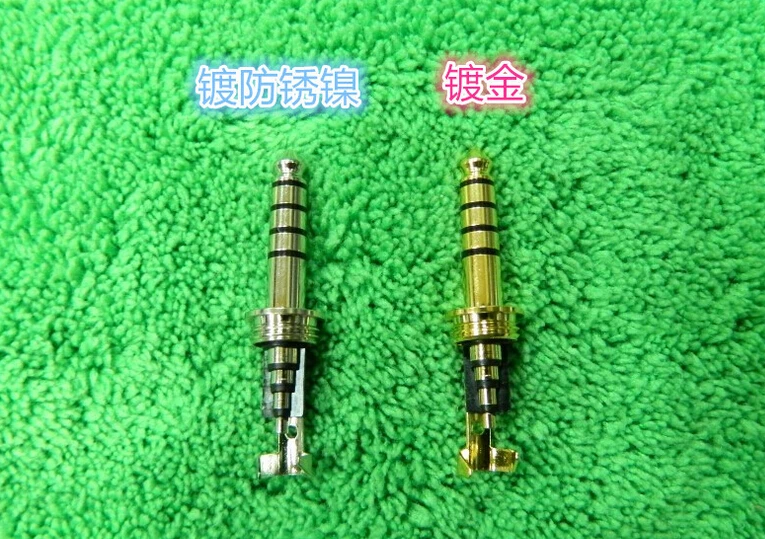 10pcs 4 4mm 5 Poles Headphone Earphone Adapter Connector For Sony PHA 2A TA ZH1ES NW WM1Z A AMP Player DIY Accessories