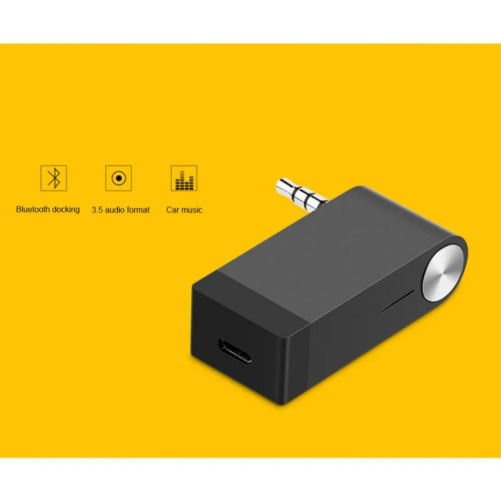 Bluetooth Receiver 4 2 Wireless Bluetooth Audio Receiver 3 5mm Car Aux Bluetooth Adapter for Speaker Headphone Hands free