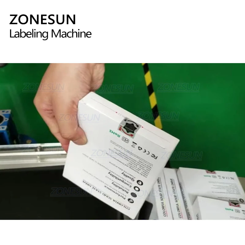 ZONESUN XL-T833 автоматическое коробочное уплотнение складной угловой клейкий стикер упаковочная машина для маркировки аппарат для упаковки продуктов в пластиковой посуде