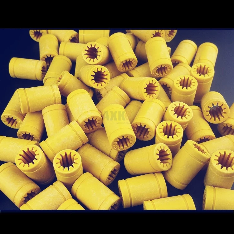 3d принтер сплошной полимер Lm12uu подшипник 12 мм вал Lm12 s пластиковый Id 12*21*30|shaft