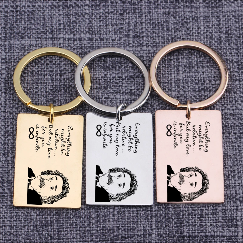 

Grandpa Gifts Thanksgiving Day Keychain For Grandfather Everything Might Be Relative But My Love For You Is Infinite Key Ring