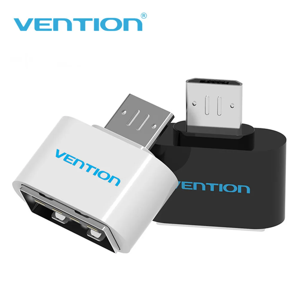 

VENTION Micro USB To USB OTG Adapter 2.0 Converter For Android Samsung Galaxy S3 S4 S5 Tablet Pc to Flash Mouse Keyboard