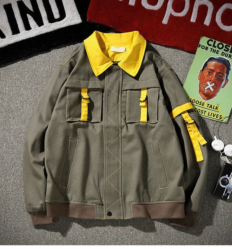  Windbreaker Coaches Military Mens Jacket  (5)