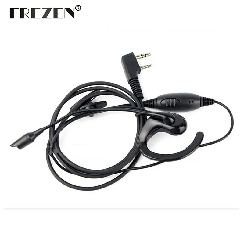

Подвесные наушники с микрофоном, PTT-наушники для Kenwood TYT Baofeng Walkie Talkie CB двухсторонняя радиосвязь