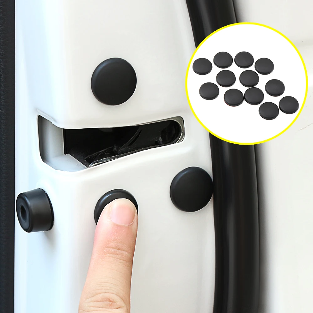 

Universal 12pcs Car Door Lock Screw Protector Cover For Suzuki SX4 SWIFT Alto Liane Grand Vitara Jimny S-Cross