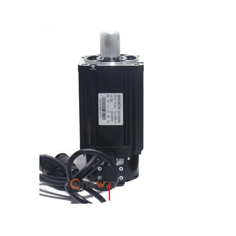 ONEWIN 80ST-M03520 730 Вт 220 В переменного тока серводвигатель комплект спички драйвер AASD-15A диаметром 80 мм 2000 нм об/мин постоянный магнит