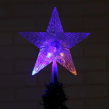 

Transparent Pentagram-shaped Lamp Home Decor Christmas Tree Ornament Party Hanging Star Christmas Tree Decorations