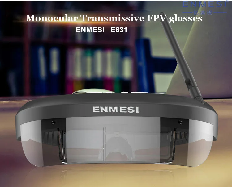 ENMESI E632 FPV Goggle glasses with video camera FPV 5.8 G hd video