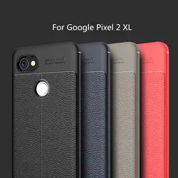 Hatoly для Капа Google Pixel 2 XL чехол мягкий личи ТПУ Прочный чехол для Google Pixel 2 XL чехол для Google Pixel2 XL 6,0 "Fundas
