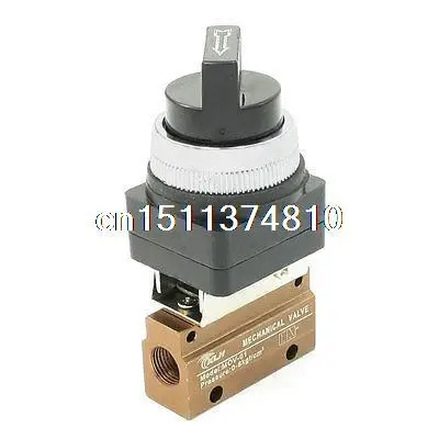

1/8"PT Limit Switch Control 2 Position 3 Way Air Pneumatic Mechanical Valve