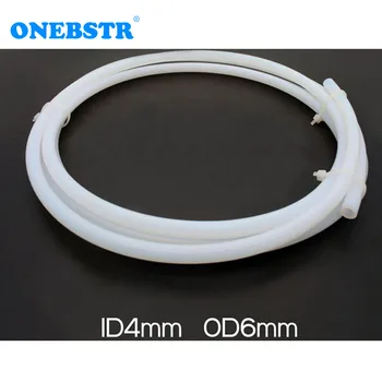 

10 Meters 4X6 Tetrafluoroethylene Tube PTFE Tube 3D Printer Imported Teflon Remote Nozzle Feed Tube Guide Tube Free Shipping