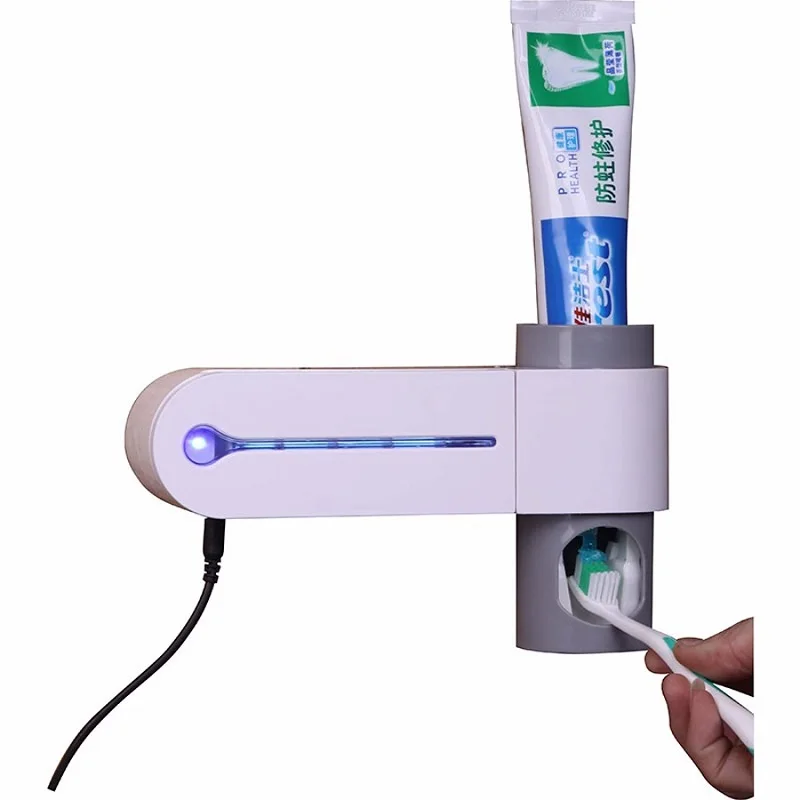 Система для хранения зубных щеток с УФ-стерилизатором