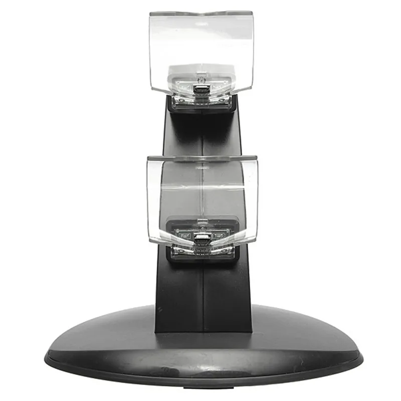 Best Great Charger Station Stand For Two PS4 Controller Top Selling Black PVC Material Dual USB Charging Dock For Playstaion 4 Best Great Charger Station Stand For Two PS4 Controller Top Selling Black PVC Material Dual USB Charging Dock For Playstaion 4