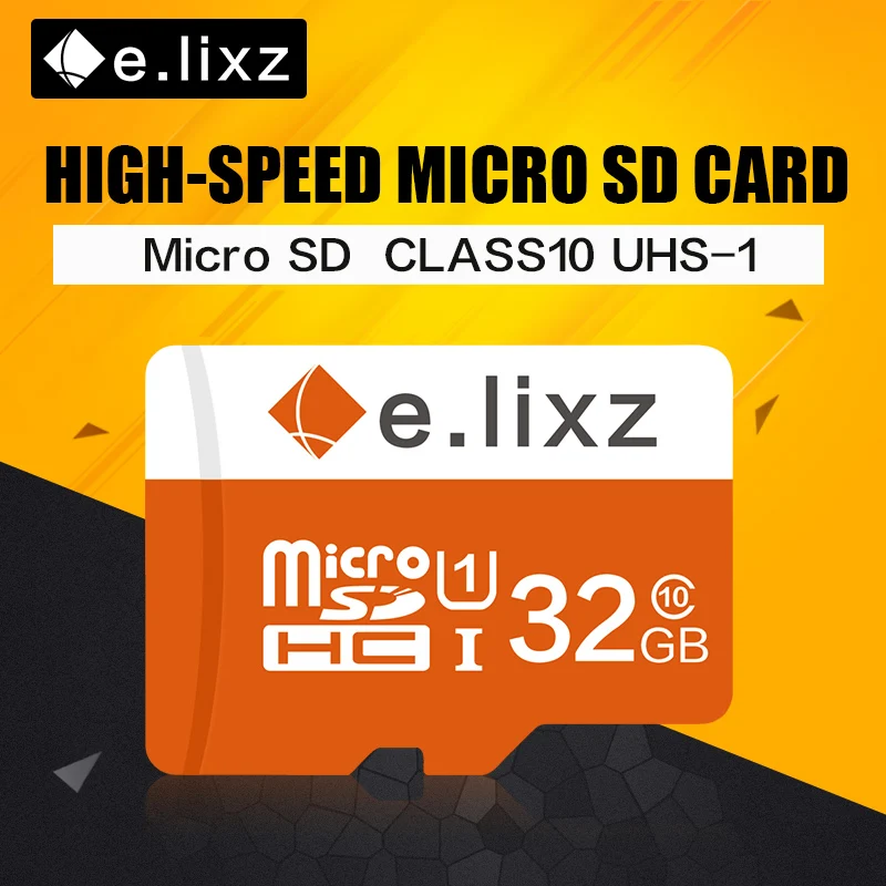 E. lixz 10 шт./лот оптовая цена 100% реальная емкость TF карта/Micro SD карта 8 ГБ 16 ГБ 32 ГБ 64 Гб класс 10 карта памяти Microsd