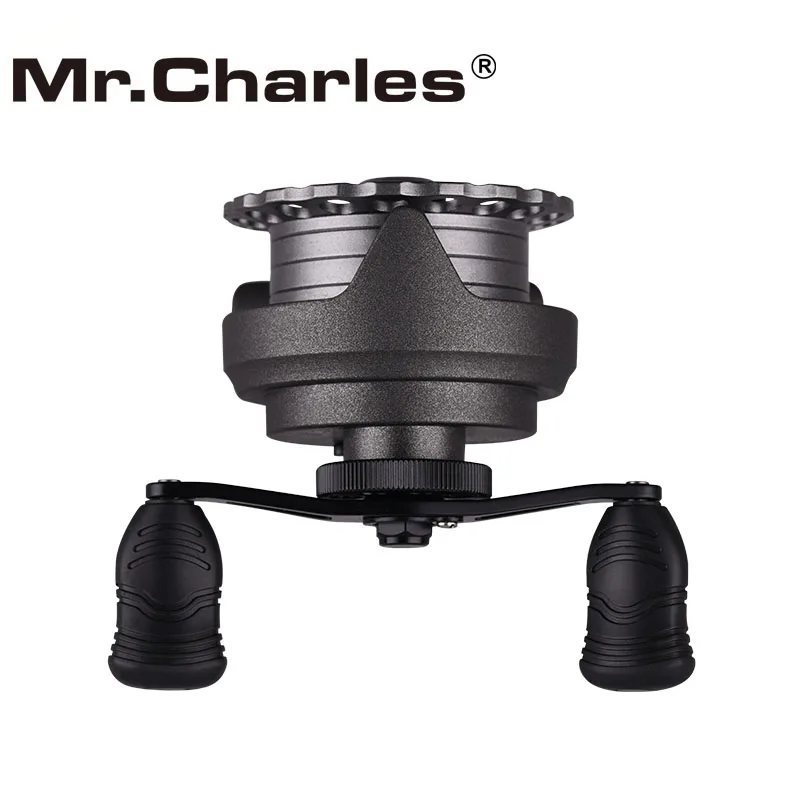 Mr.Charles New NND-H65 Color: grey Gear ratio 3.6:1   Strong plastic body Fly Fishing Reel Raft Ice Fishing Reel