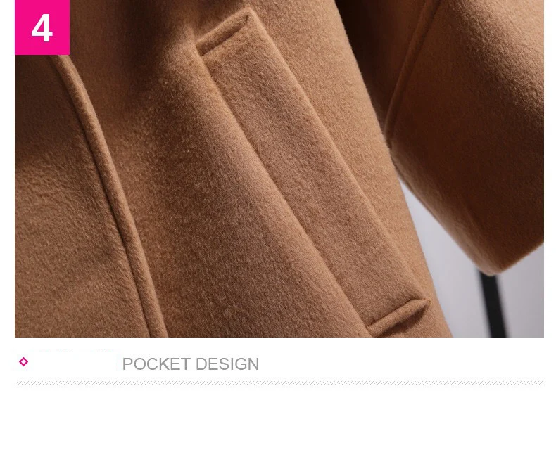 Шерстяное пальто женские куртки осенне-зимние шерстяные пальто Подиумные Модные Бежевые толстые теплые шерстяные куртки высокого качества N900