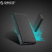 ORICO QC3.0 Power Bank 20000 mah BC1.2 Type-C Two-way Quick Charge 18W Max Output For Moblie Phone