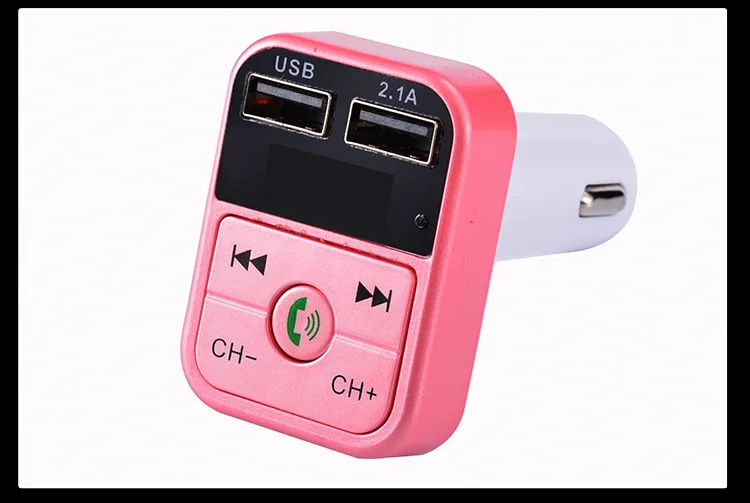 Автомобильный комплект громкой связи беспроводной Bluetooth fm-передатчик ЖК MP3-плеер USB зарядное устройство 2.1A Hands Free аксессуары для стайлинга автомобилей