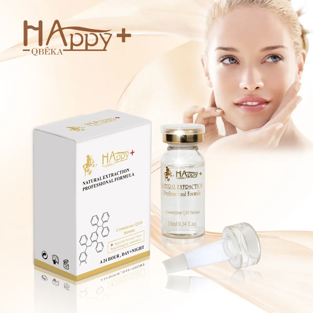 9PCS Coenzyme Q10 Essence Skin Anti Wrinkle and Whitening Serum Improve Skin's Elasticity with Free Shipping