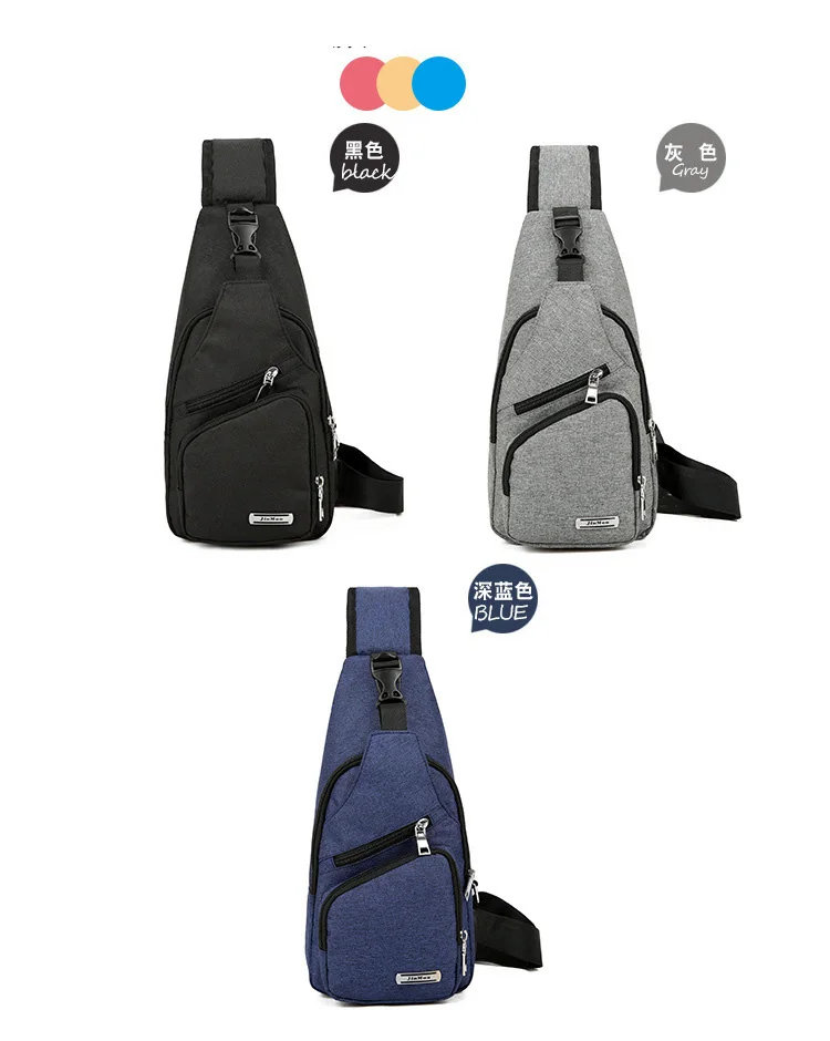 Men Women Cross Chest shoulder bag Unisex 2019 Casual Waterproof Functional Fanny Waist Bag (4)