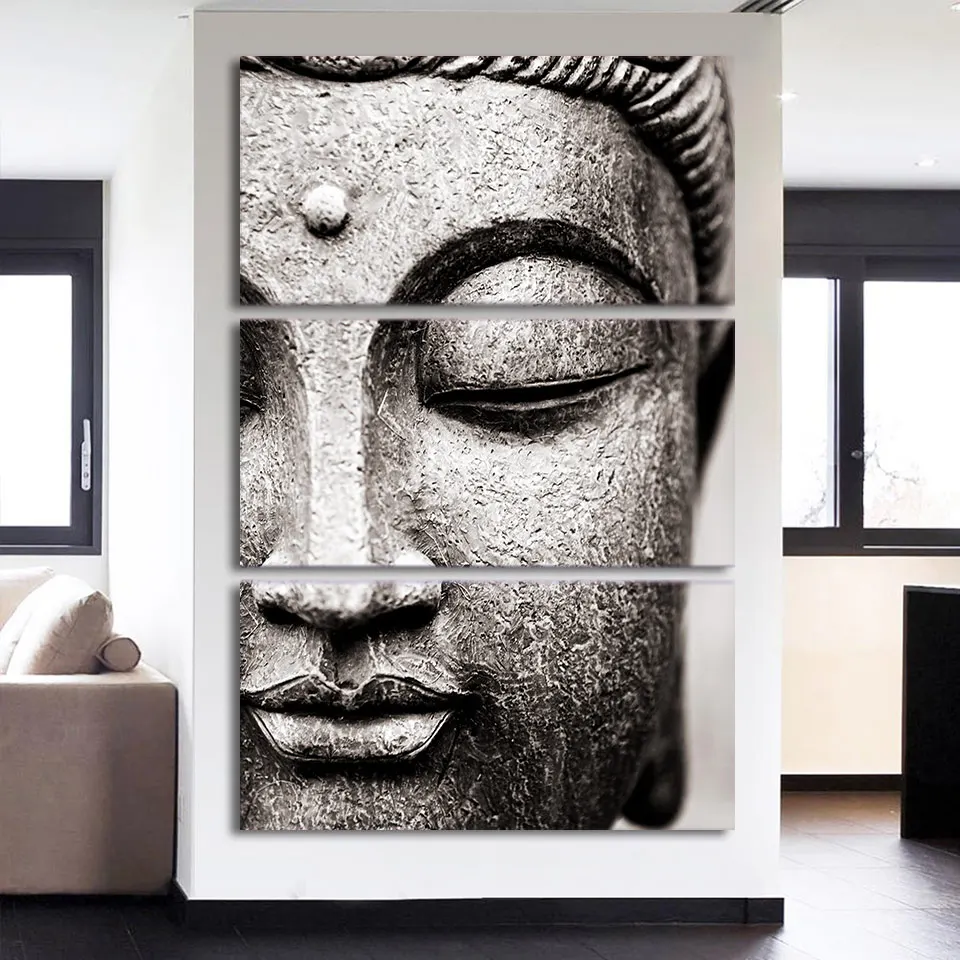 Impresión de arte de Buda /"miles de velas../" Foto Poster cita Budismo Regalo