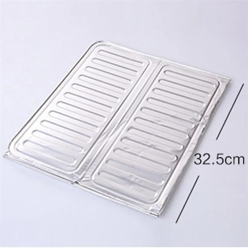 84*32CM Kitchen Cooker Plate Deflector Plate Aluminum Foil Insulation Sheet Aluminum Insulation Cooking Fire Oil Back plate sale