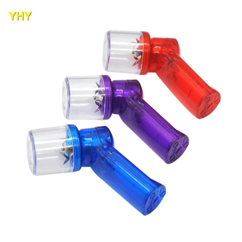 New hot Plastic handle electric smoke cracker mill smoke for daily use of tobacco chopper plastic grinder tobacco grinder herbal grinders04
