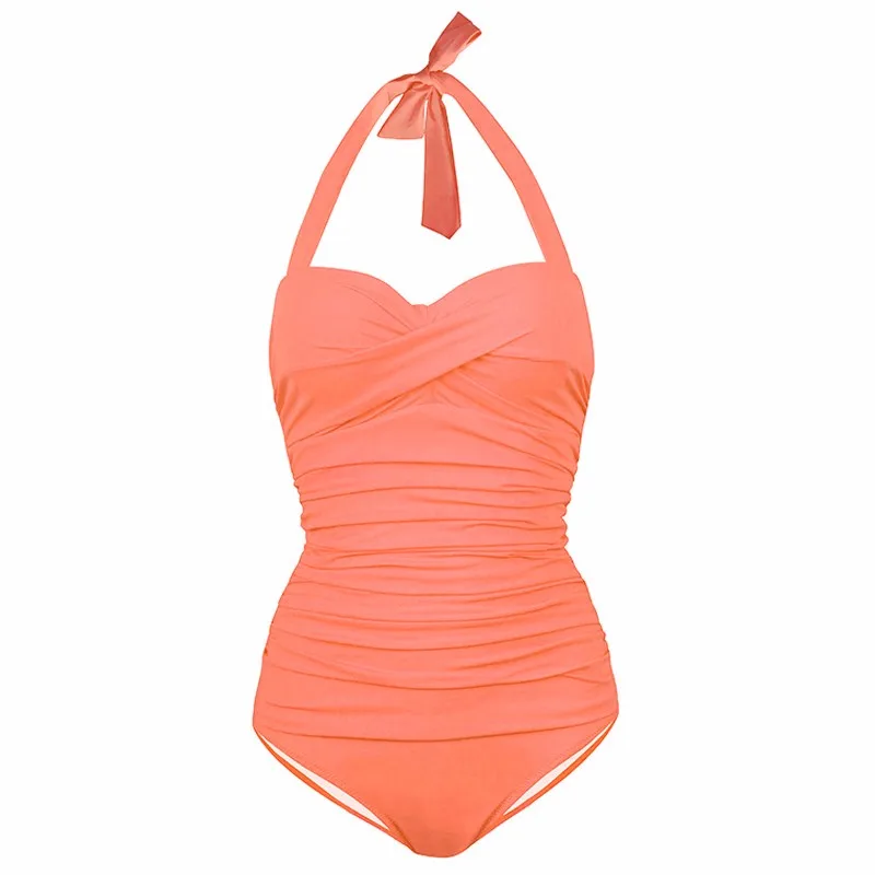 NAKIAEOI-Plus-Size-Swimwear-One-Piece-Swimsuit-Women-2016-Beach-Wear-High-Waist-Bathing-Suit-Halter (4)