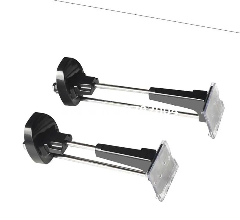 Ganchos de Aço Ganchos de Exibição de Linha Gancho para Supermercado Loja de Suspensão Pegboard Preto Milímetros Dupla 50 Pcs 150 8 Sistema EAS