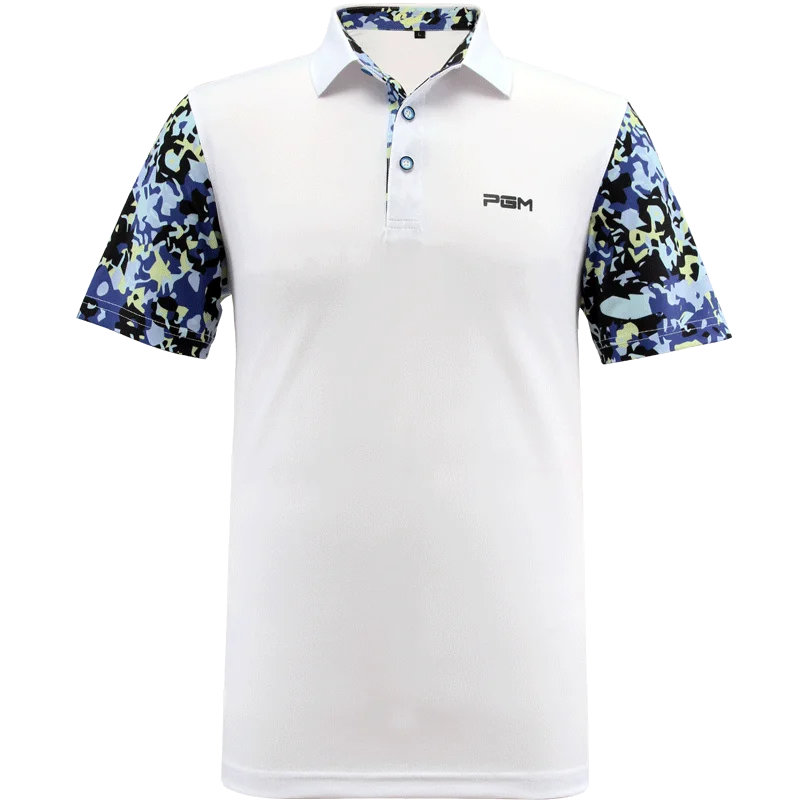 

Men's Golf Game Jersey Summer Golf t-Shirt Short Sleeve Sports Shirt