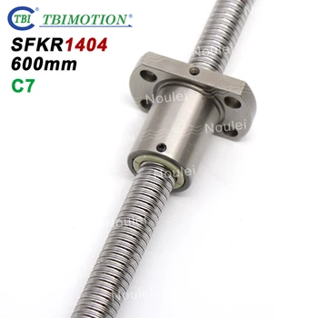 

TBI C7 SFK 1404 Miniature Ball Screws 600mm with Ballnut SFK1404 14mm ballscrew 4mm Lead