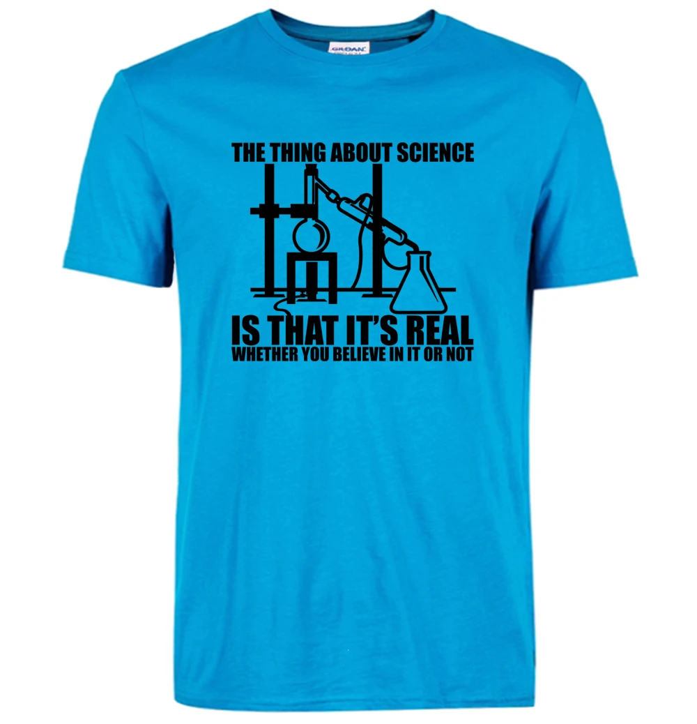 Camisetas de verano 2018 camisetas de moda divertidas de ciencia cree en química para hombres camisetas De streetwear camisetas punk Camisetas de verano 2018 camisetas de moda divertidas de ciencia cree en química para hombres camisetas De streetwear camisetas punk