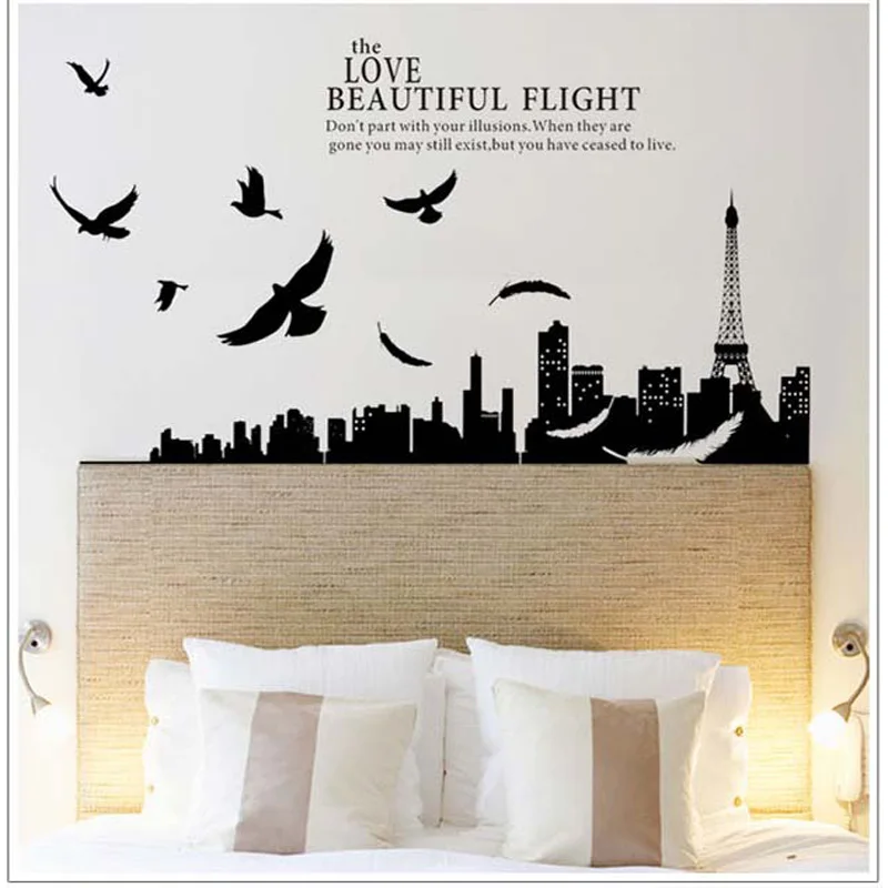 Paris Decals Wall Art compare prices on eiffel tower decal black- online shopping/buy Paris Decals Wall Art compare prices on eiffel tower decal black- online shopping/buy