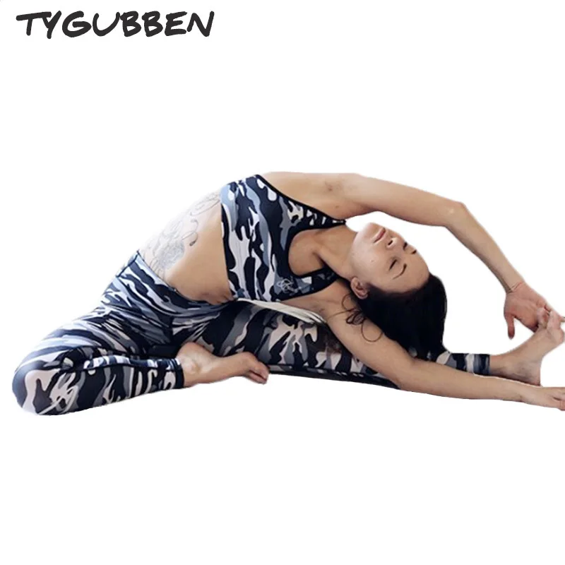 TYGUBBEN 2018 Women Camouflage Leggings High Elastic Skinny Legging Summer Autumn Slimming Women Leisure Jegging Leisure Pants Leggings