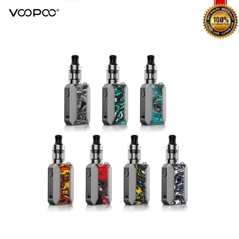 Оригинальный Voopoo перетащите Детский Комплект из трех предметов Встроенный 1500 мА/ч, Батарея с 1,8 мл Vape бак PnP-M2 C1 катушки испаритель VS