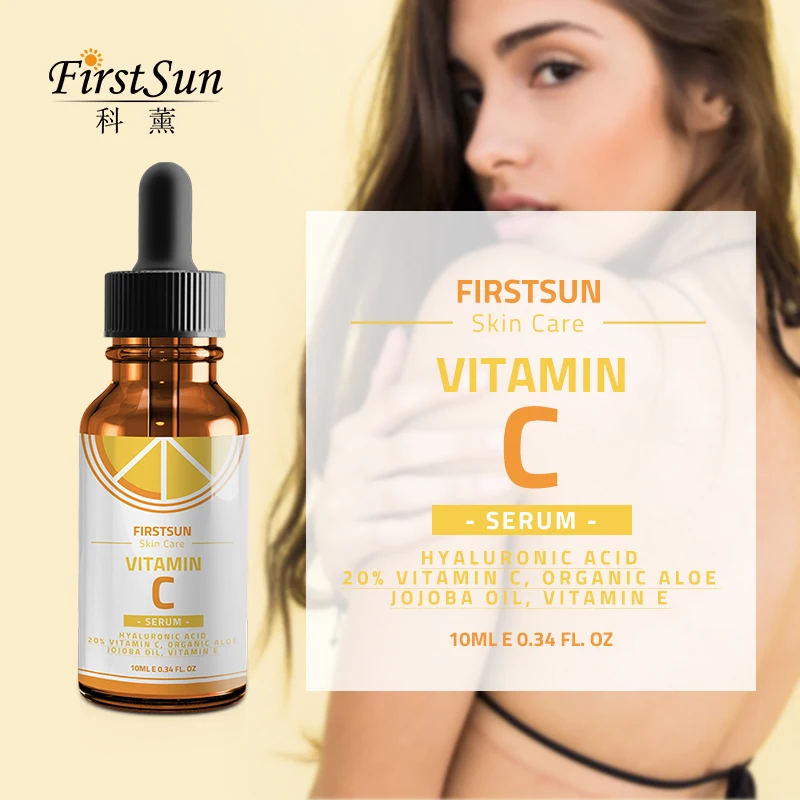 

Face Care Vitamin C Serum Anti wrinkle Hyaluronic Acid Whitening Firming Fade Spots Removing Freckle Anti aging Face Skin Cream