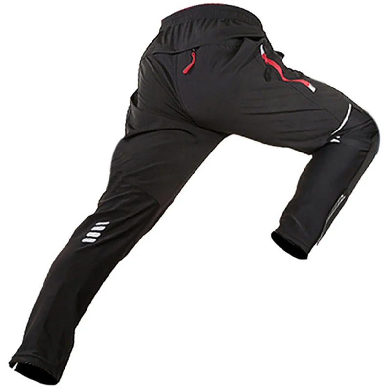 Мужские и женские спортивные дышащие летние штаны для езды на велосипеде, велосипедные штаны, одежда для езды на велосипеде, велосипеде, рыбалки, фитнеса - Color: Black with M