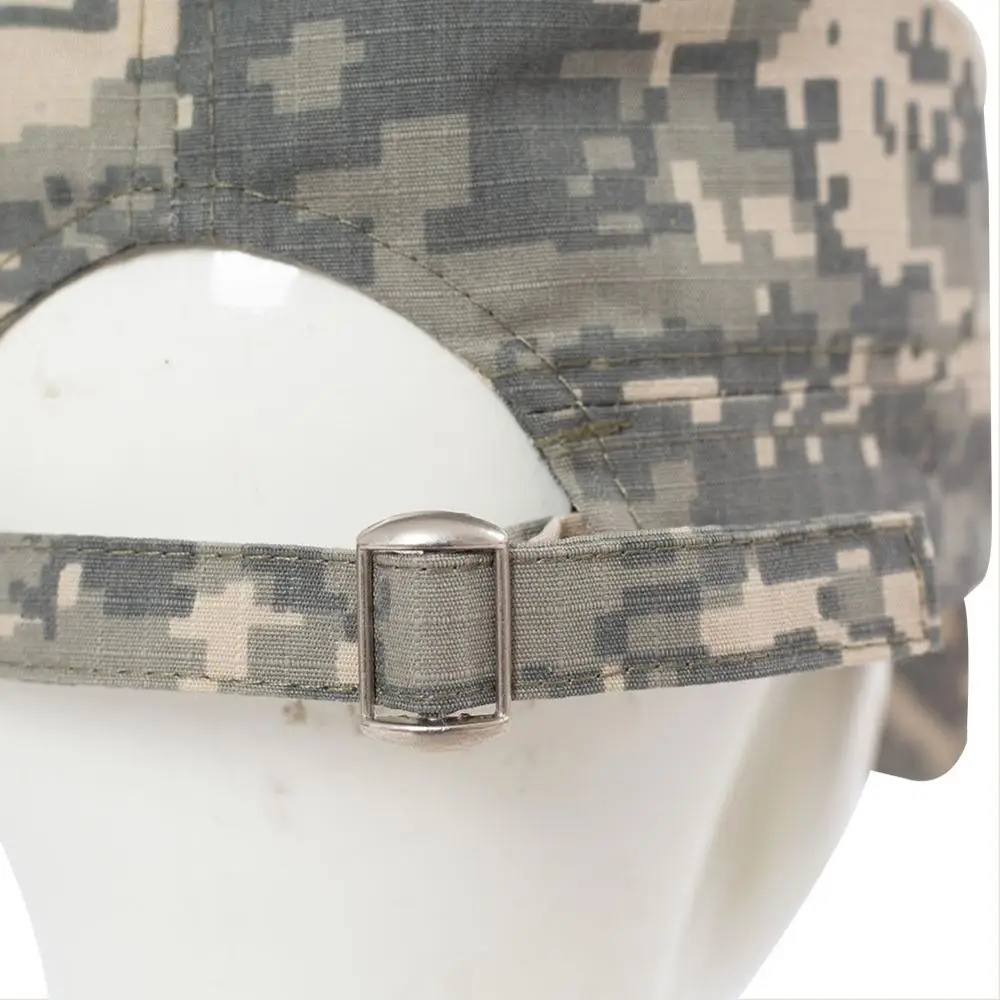 Регулируемая Маскировочная шапка мужская бейсболка армейские кепки Snapback полиэстерная Кепка пустая плоская камуфляжная шляпа