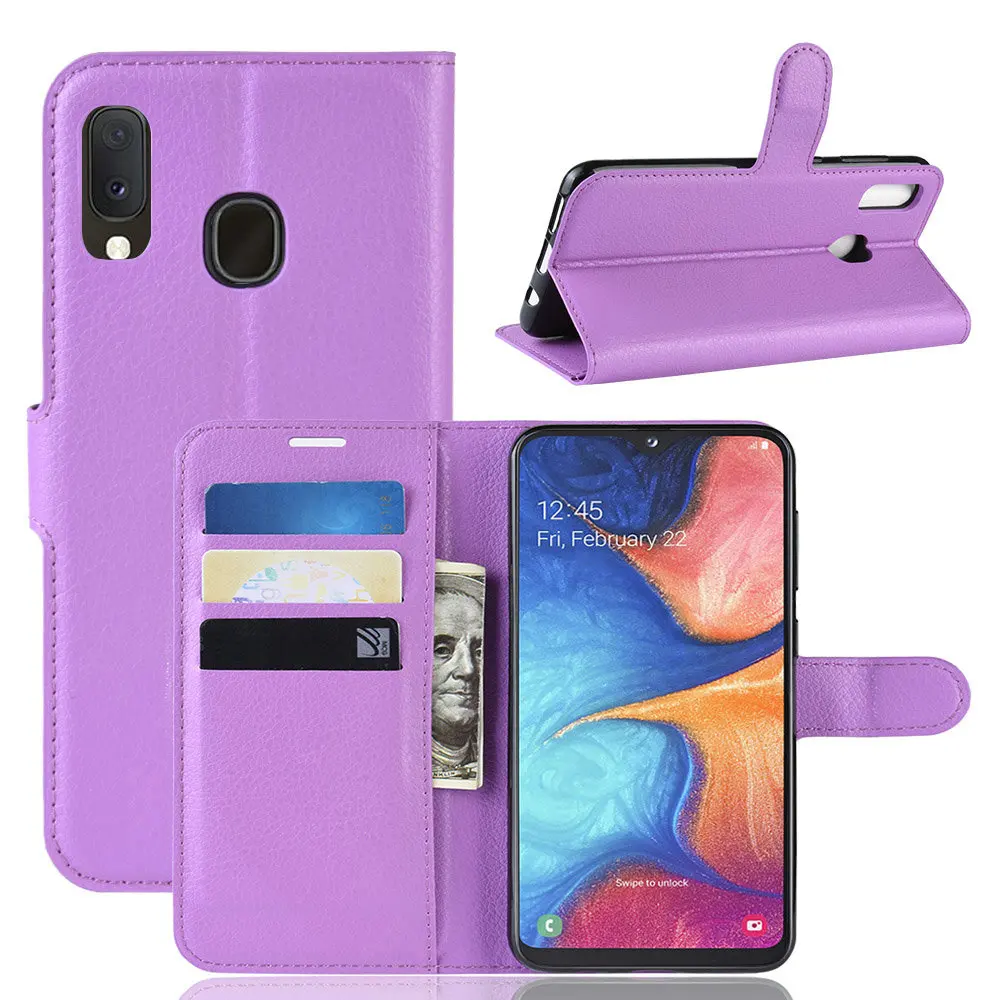 Wallet Phone Case for Samsung Galaxy A20e A20 A30 for Samsung Galaxy A60 A50 A40 A70 Flip Leather Cover Case Capa Etui Coque