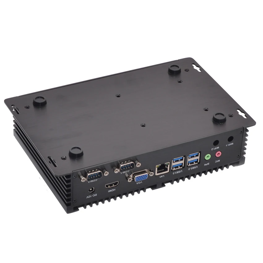 Mini computadora Mini PC sin ventilador Windows 7 Core i7 5550U i5 4200U 2 * RS232 industrial resistente PC Mini Computador 4 K TV caja Mini computadora Mini PC sin ventilador Windows 7 Core i7 5550U i5 4200U 2 * RS232 industrial resistente PC Mini Computador 4 K TV caja