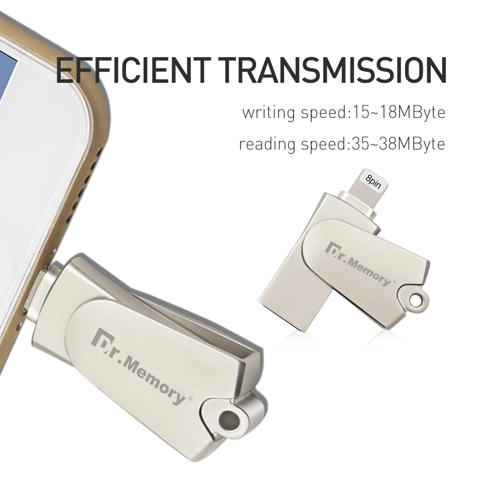 Устройство для чтения карт памяти Dr.Memory Micro SD iPad/iPhone 5SE 6S 7plus устройство OTG TF адаптер