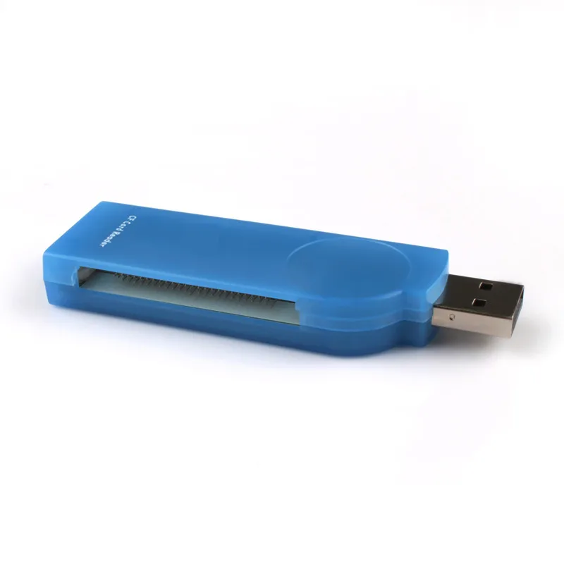 Новое поступление, аксессуары для ПК, высокоскоростной USB 2,0 CF кард-ридер, компактный флеш USB кард-ридер для ПК компьютера