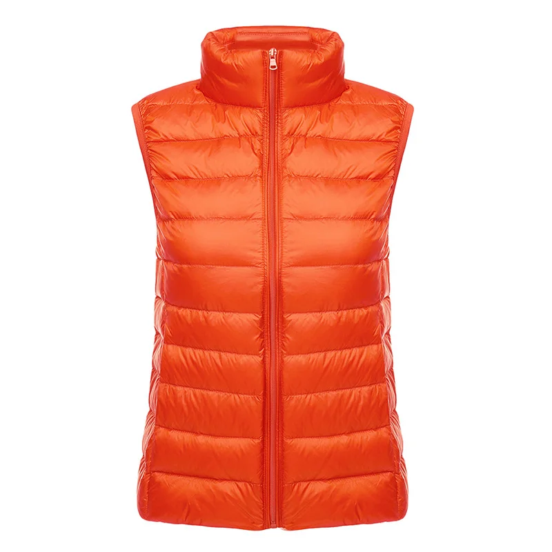 Kostlich New Arrival Autumn Vest Coat Women Ultra Light Sleeveless Jacket Waistcoat Warm Winter Vest Outwear Plus Size Clothing (43)