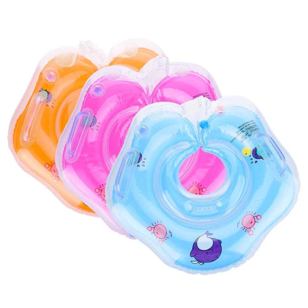 

Swimming Pool Accessories Baby Neck Ring Inflatable Circles Piscine Floats Pools Floaties Trainer Bathing Baby Safety Boat Vests