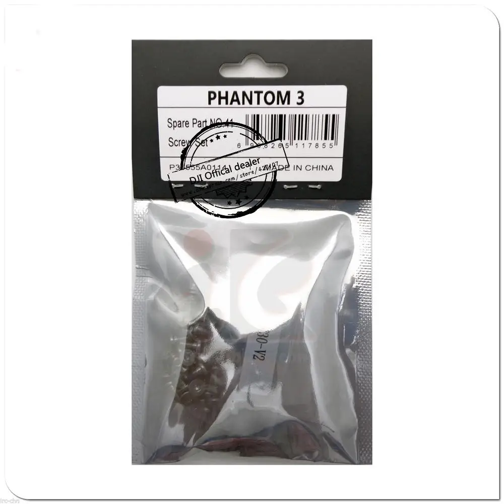1set DJI Phantom 3 Spare Part No.41 Screw Set For DJI Phantom 3 Professional Advanced