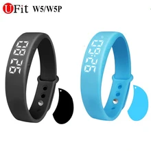 UFit W2 Водонепроницаемые FitnessTracker Шагомер и Температуры в Реальном времени Дисплей Браслет Браслет Поддержка Сна Монитора